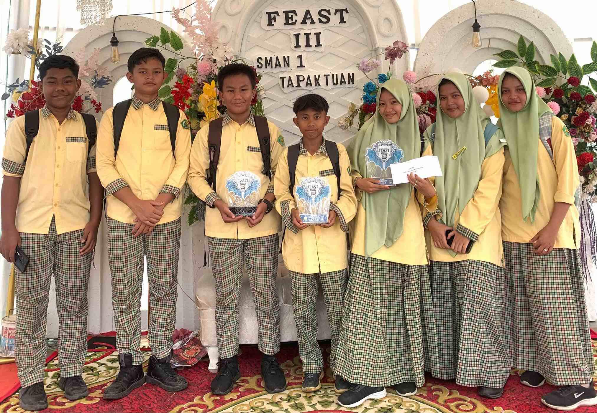 MTsN 2 Aceh Selatan Raih Prestasi di Ajang FEAST 3 SMAN 1 Tapaktuan
