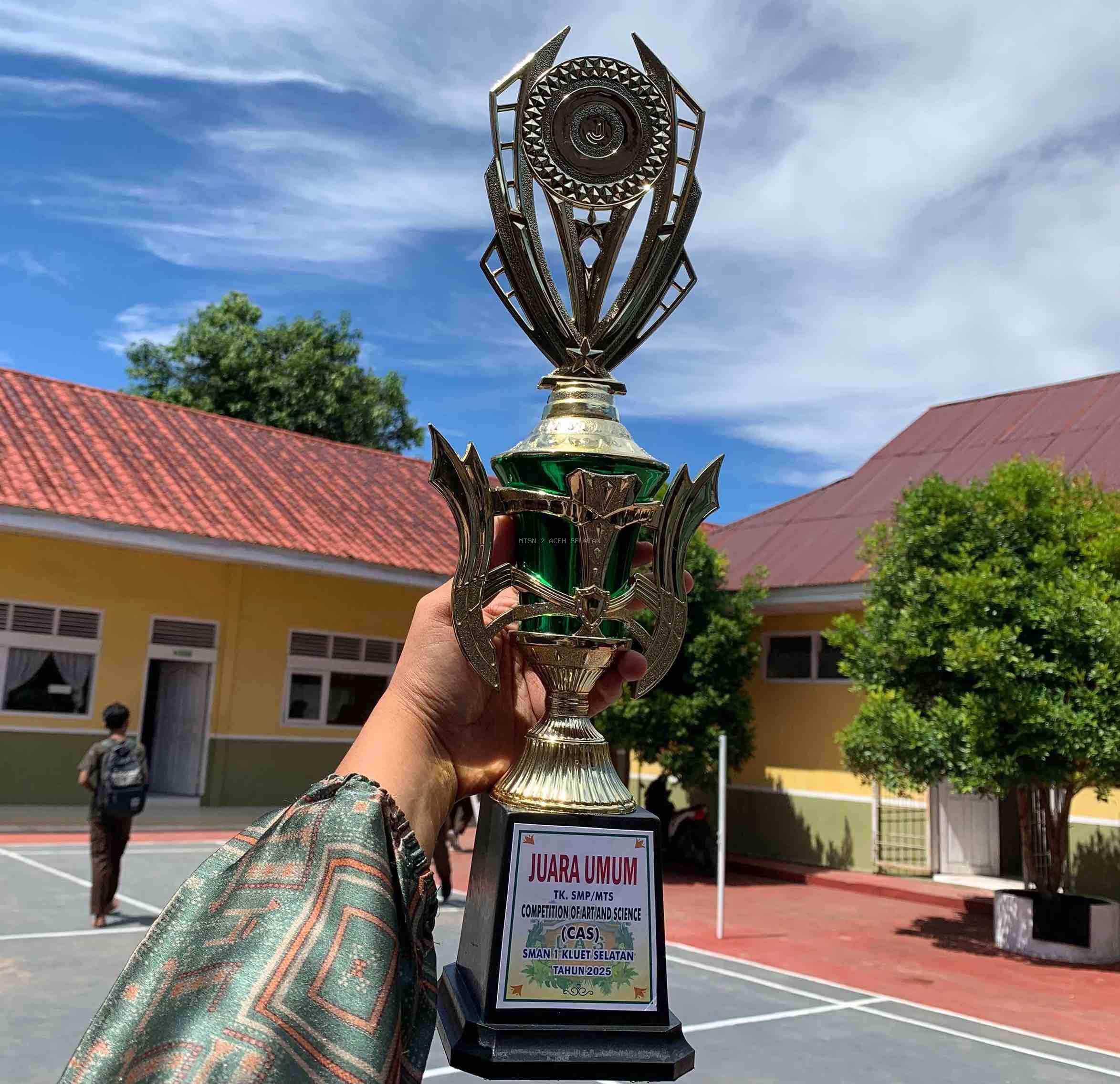 MTsN 2 Aceh Selatan Raih Juara Umum di Ajang Competition of Art and Science (CAS) 2025