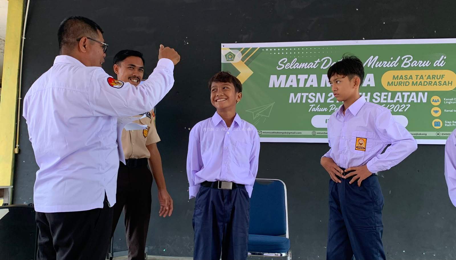 MATAMUDA Hari Kedua di MTsN 2 Aceh Selatan: Murid Baru Antusias Kenali Tata Tertib dan Keluarga Besar Madrasah