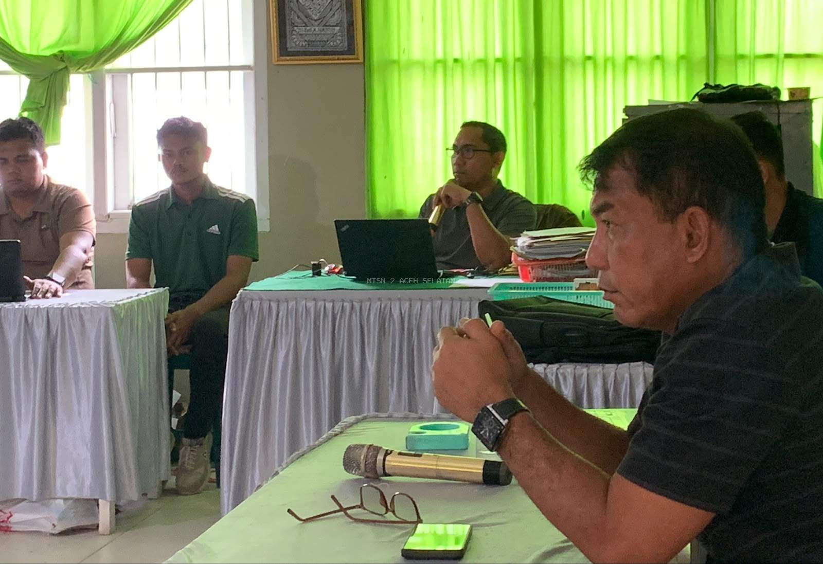 Rapat Penyampaian Program Wakil Kepala Madrasah Bidang Kurikulum, Kesiswaan, SARPRAS, dan HUMAS